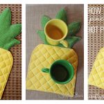 Pineapple Hot Pad Free Sewing Pattern