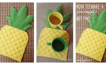 Pineapple Hot Pad Free Sewing Pattern