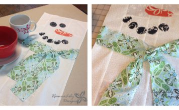 Snowman Table Runner Free Sewing Pattern