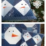 Snowman Pillow Free Sewing Pattern
