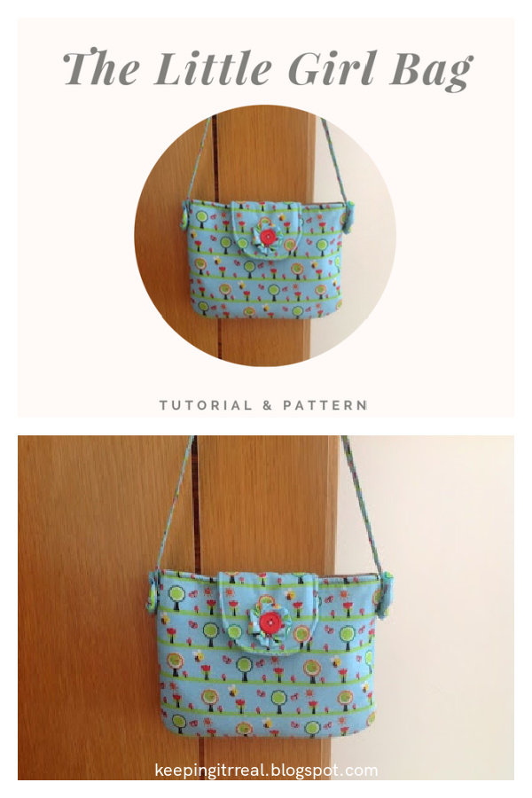 The Little Girl Bag Free Sewing Pattern 