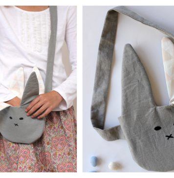 Bunny Purse Free Sewing Pattern