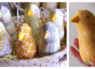 Cute Spring Chick Free Sewing Pattern and Video Tutorial