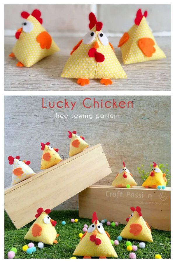 Lucky Chicken Free Sewing Pattern