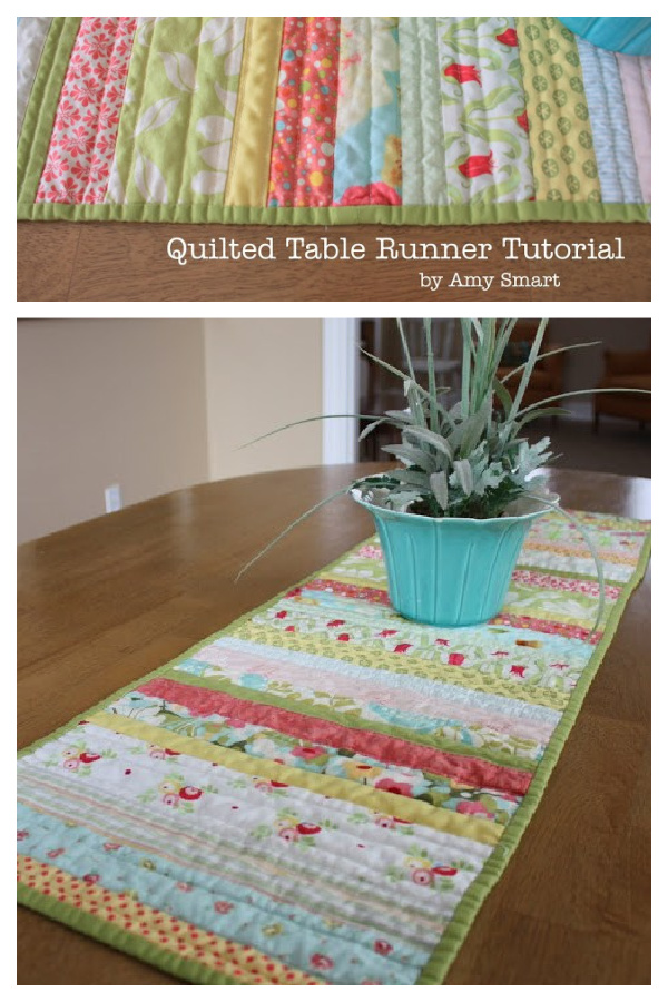 Quilted Table Runner Free Sewing Pattern