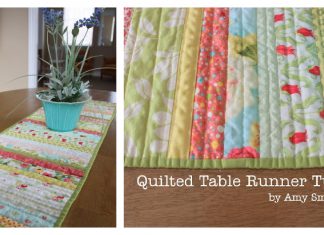 Quilted Table Runner Free Sewing Pattern