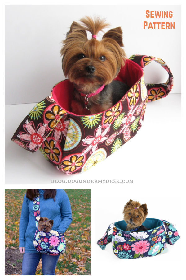 Sammy Bag Dog Sling Sewing Pattern