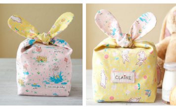 Bunny Snack Bag Free Sewing Pattern