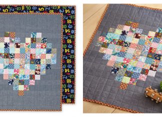 Easy Hearts Quilt Free Sewing Pattern