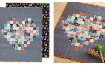 Easy Hearts Quilt Free Sewing Pattern