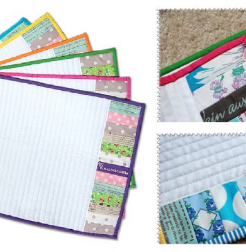 Quilted Placemat Free Sewing Pattern