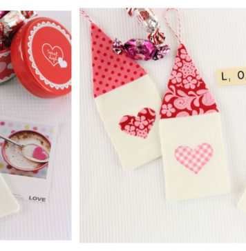 Valentine Heart House Free Sewing Pattern