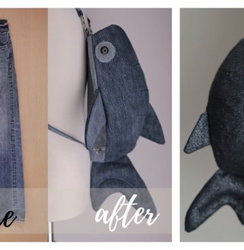 Whale Shark Bag Sewing Pattern