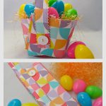 Collapsible Easter Basket Free Sewing Pattern