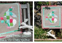 Patchwork Peter Rabbit Quilt Free Sewing Pattern