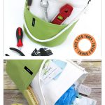 Round Heavy Duty Bucket Tote Free Sewing Pattern