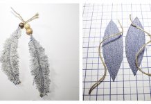 How to Make Denim Feathers