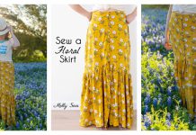 How to Sew a Floral Skirt