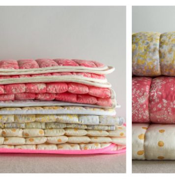 Pure and Simple Quilted Blankets Free Sewing Pattern