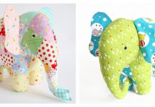 Patchwork Elephant Sewing Pattern