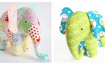 Patchwork Elephant Sewing Pattern