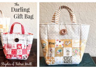 Darling Gift Bag Free Sewing Pattern