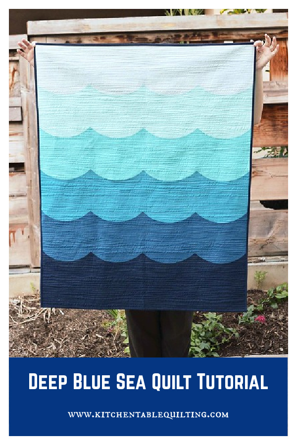 Deep Blue Sea Quilt Free Sewing Pattern