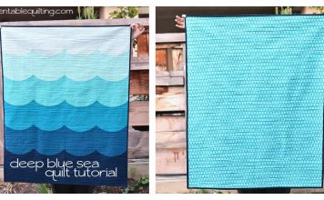 Deep Blue Sea Quilt Free Sewing Pattern