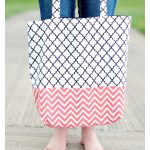 Easy Tote Bag Free Sewing Pattern