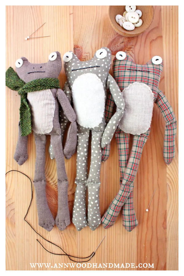 Frog Doll Free Sewing Pattern