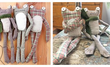 Frog Doll Free Sewing Pattern