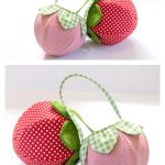Strawberry Basket Free Sewing Pattern
