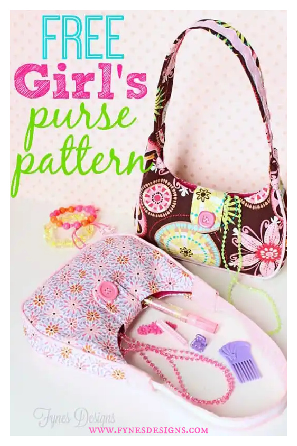 Little Girl Purse Free Sewing Pattern