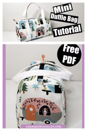 Mini Duffle Free Sewing Pattern