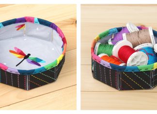 Octagon Tray Free Sewing Pattern