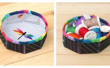 Octagon Tray Free Sewing Pattern