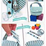 Pacifier Lanyard and Carrying Pouch Free Sewing Pattern