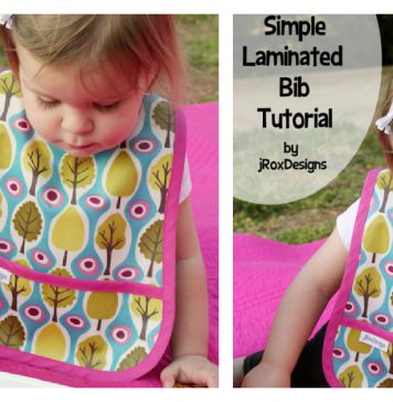 Simple Pocket Bib Free Sewing Pattern