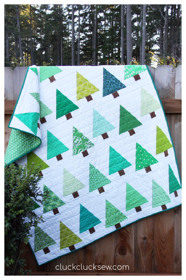 Evergreen Quilt Free Sewing Pattern
