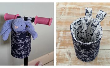 Scooter Pouch Free Sewing Pattern