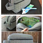Toiletry Bag Free Sewing Pattern