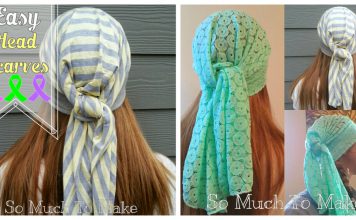 Easy Head Scarves Free Sewing Pattern