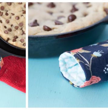 Skillet Handle Cover Free Sewing Pattern