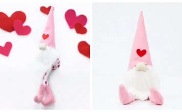 Valentines Gnome Free Sewing Pattern