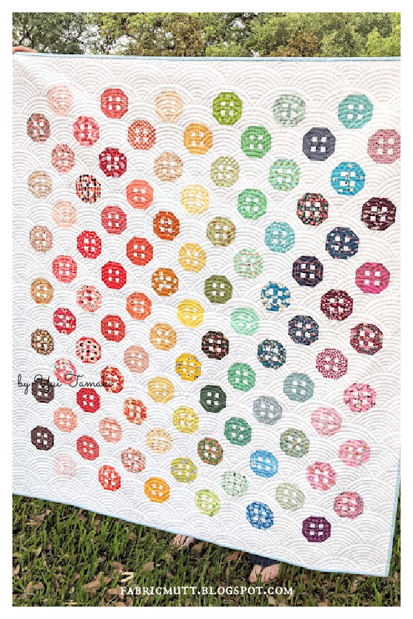 All the Buttons Quilt Free Sewing Pattern