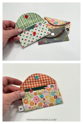 Gift Card Holder Free Sewing Pattern