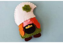 Leprechaun St. Patrick’s Gnome Free Sewing Pattern