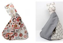 Japanese Knot Bag Free Sewing Pattern