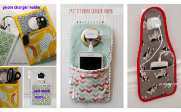 Phone Charger Holder Free Sewing Pattern