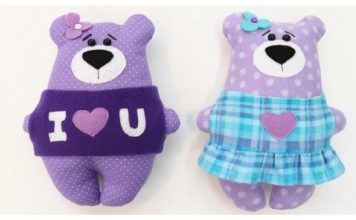 Little Bear Plush Free Sewing Pattern and Video Tutorial
